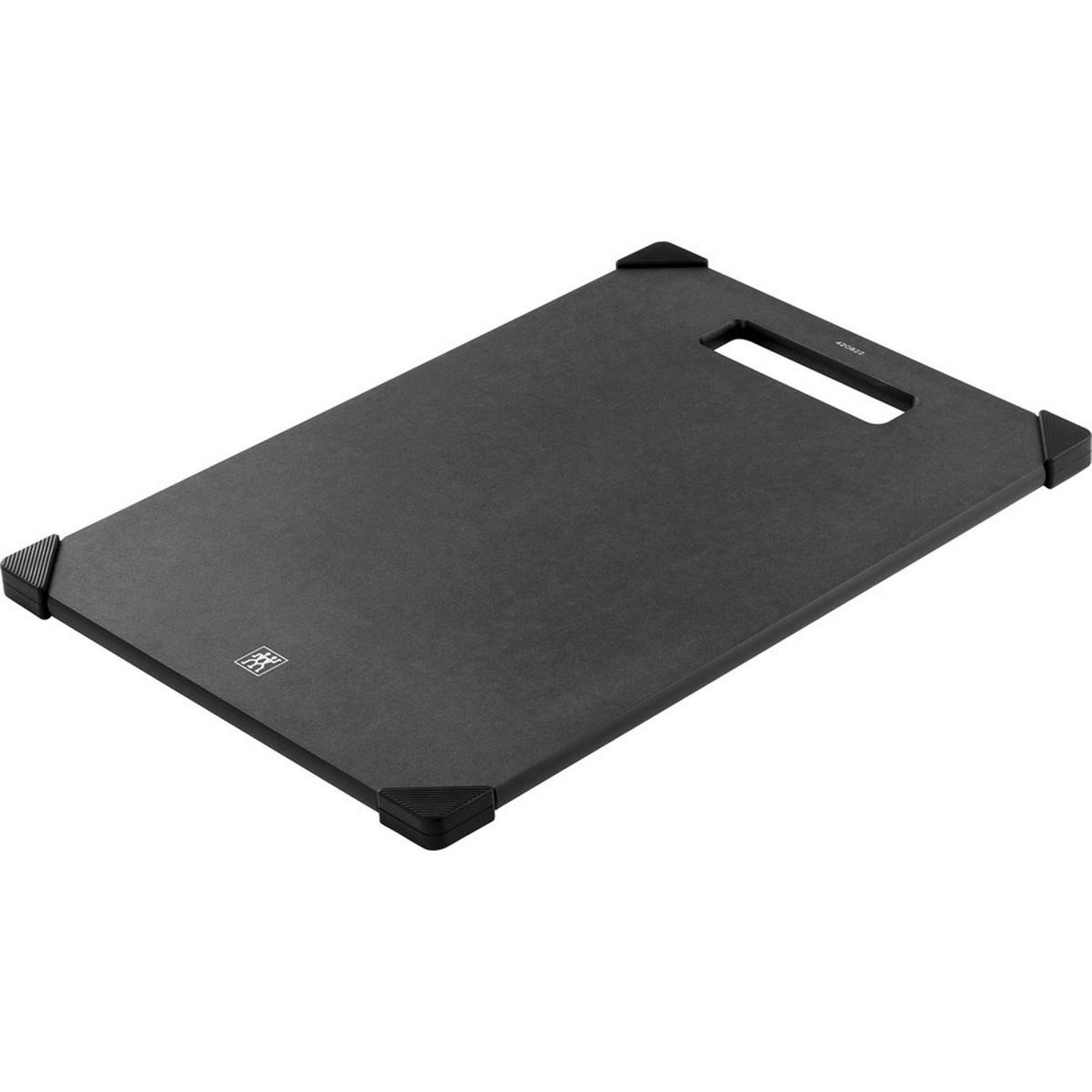 SCHNEIDEBRETT Schwarz 31/21.5/0.8 cm 1031032 - Schwarz, Holz (21.5/31cm) - Zwilling