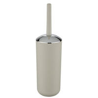 BÜRSTENBEHÄLTER beige + WC-Bürste Brasil 10/10/37 cm - Beige, Kunststoff (10/37/10cm) - Wenko
