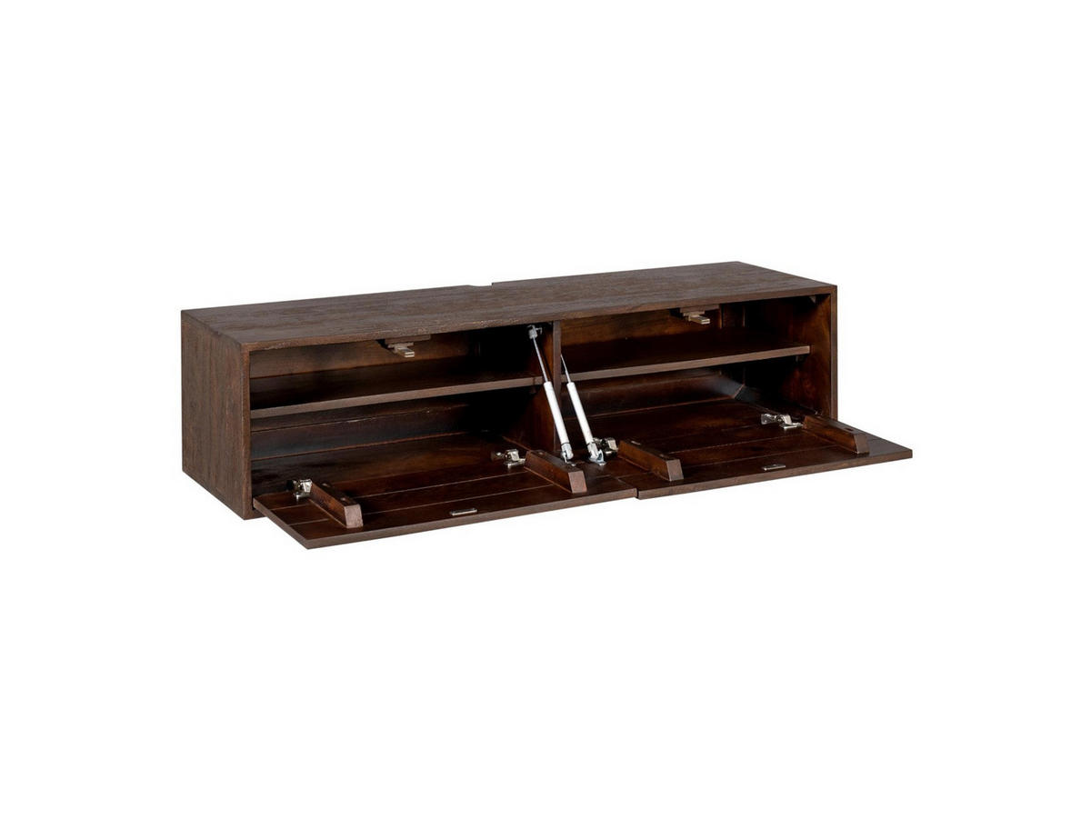 LOWBOARD Quantum Mangoholz 120 cm / 35 cm Braun - Braun, Holz (120/30/35cm) - Villa Möbel