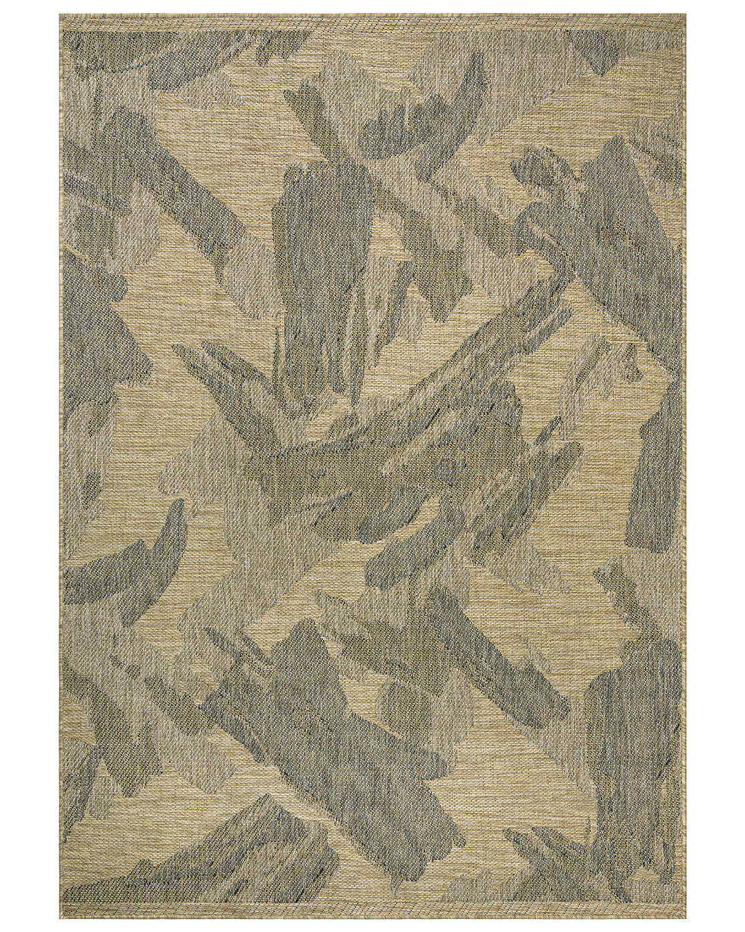 TEPPICH In-& Outdoor Pinto Loma Mazovia 250x350cm Beige Braun Abstrakt Kurzflor - Beige, Textil (250/350cm) - Mazovia