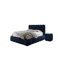 POLSTERBETT Carson In Catch Me Set.4 - Dunkelblau, Holzwerkstoff/Textil (120/200cm) - Fun Möbel