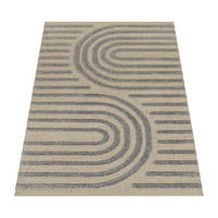 HOCHFLORTEPPICH 230/330 cm Genua 747 - Grau, Textil (230/330cm) - Paco Home