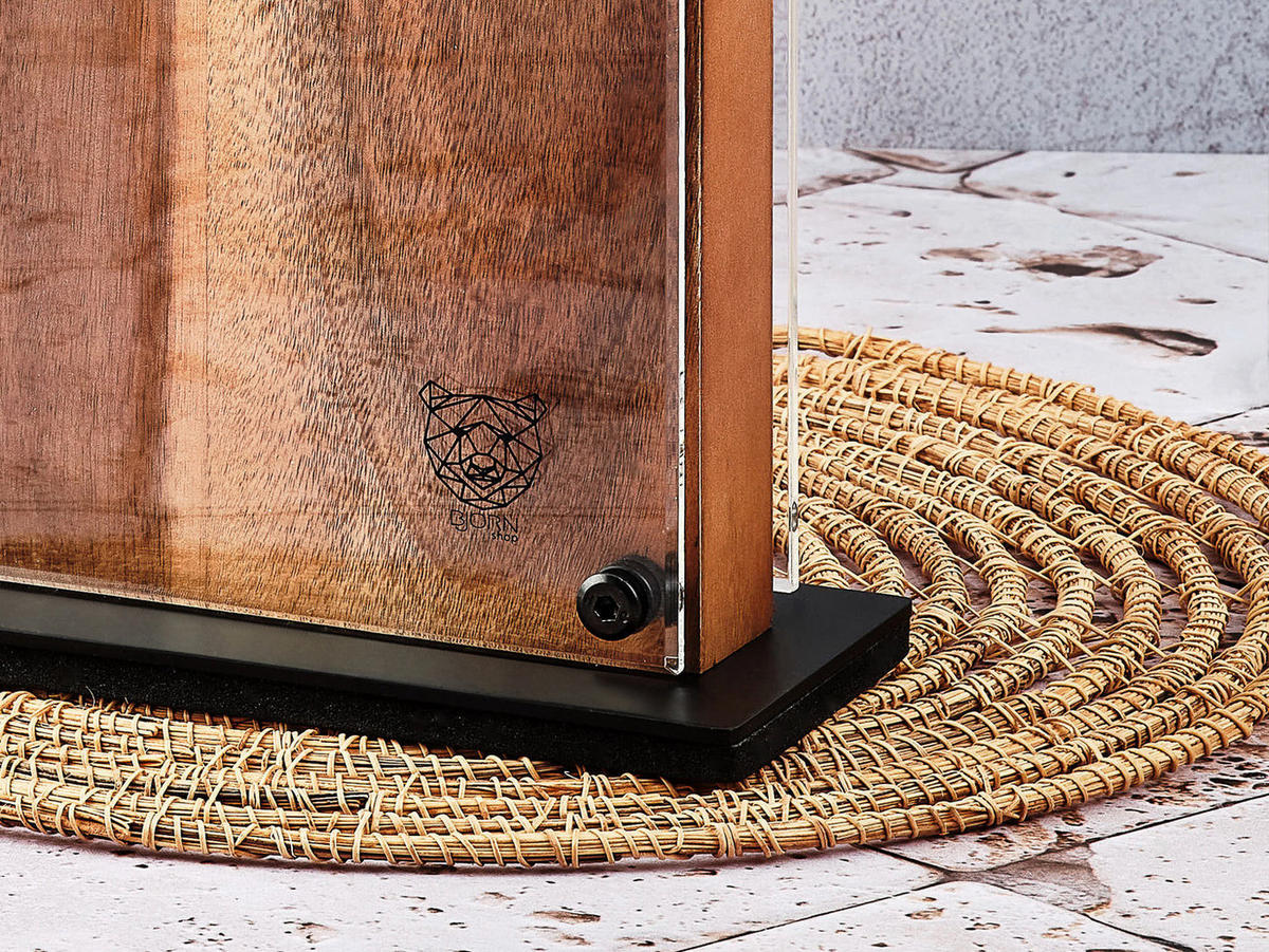 MESSERBLOCK Magnetischer Rauma - Braun, Holz (22/39/9cm) - Björn