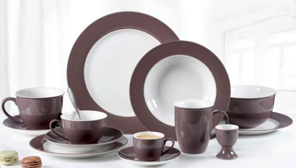 EIERBECHER Doppio Toffee ø 5 cm 6er Set - Braun, Keramik (5/6/5cm) - Ritzenhoff Breker