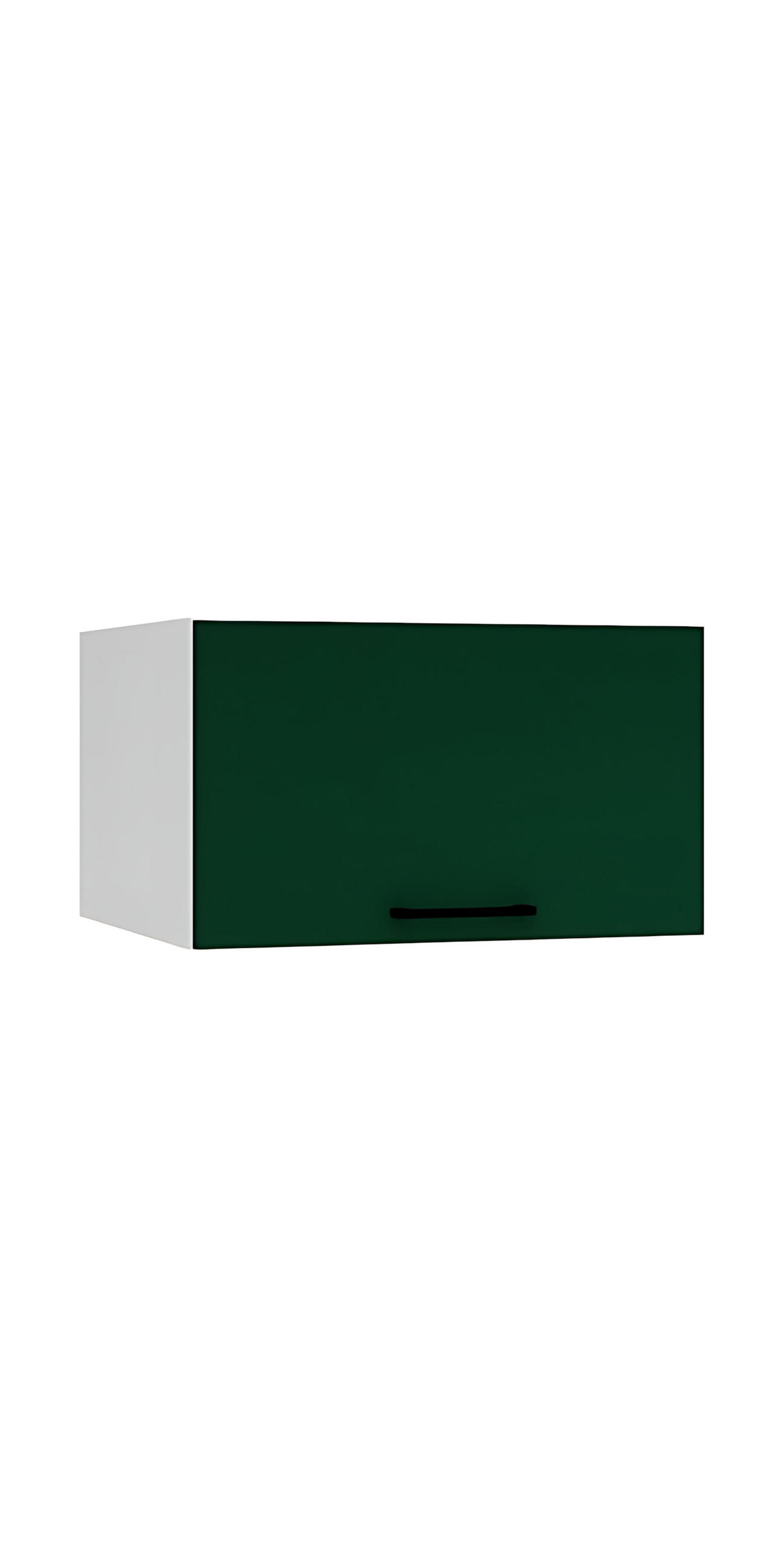 HÄNGESCHRANK W60OKGR GŁ.560 - Morvex - Zeitlose Küchen Eleganz - Dunkelgrün, Holz/Metall (60/36/56cm) - ROYAL24_MARKT