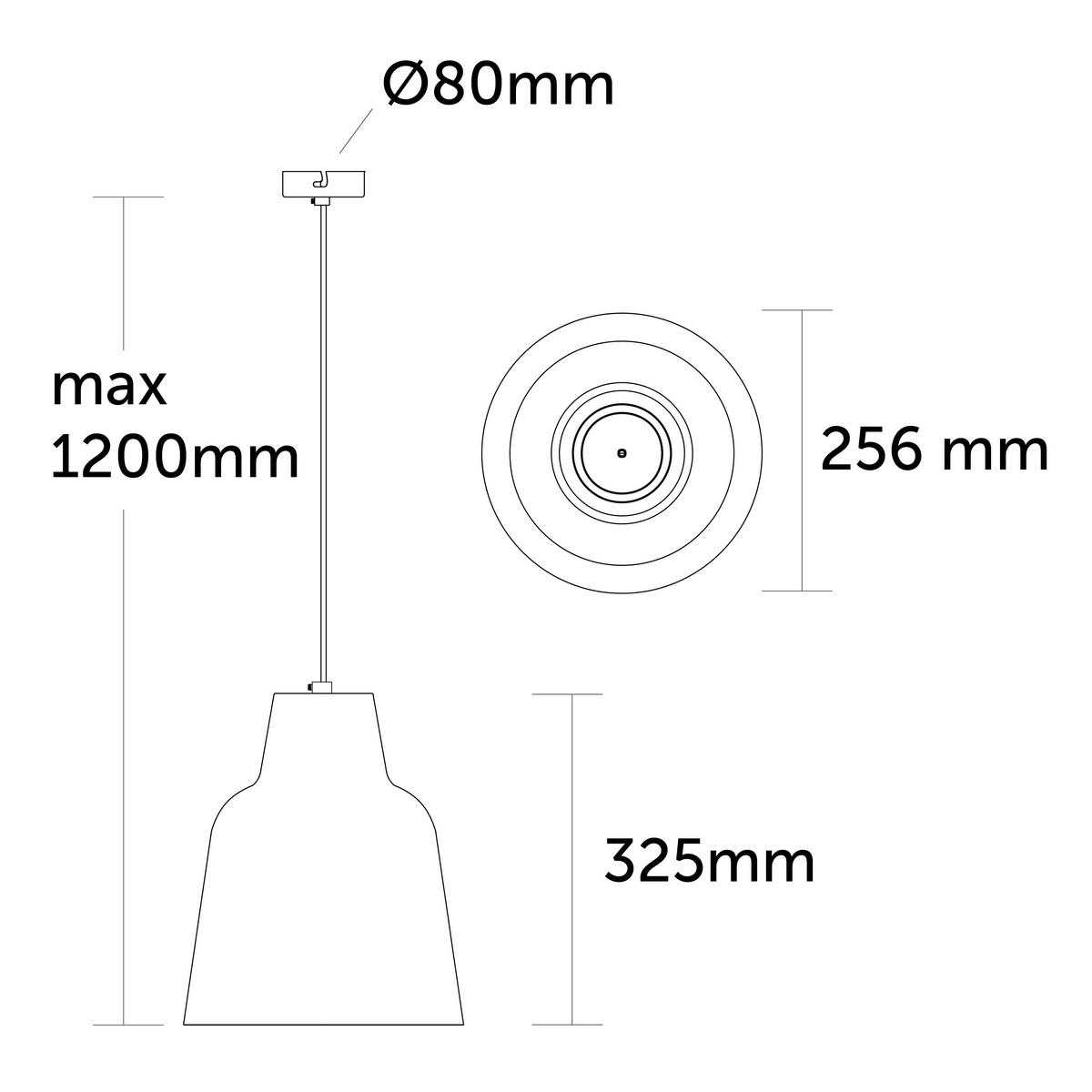 HÄNGELEUCHTE - Schwarz, Metall (25/25/32.5cm) - Lumicom