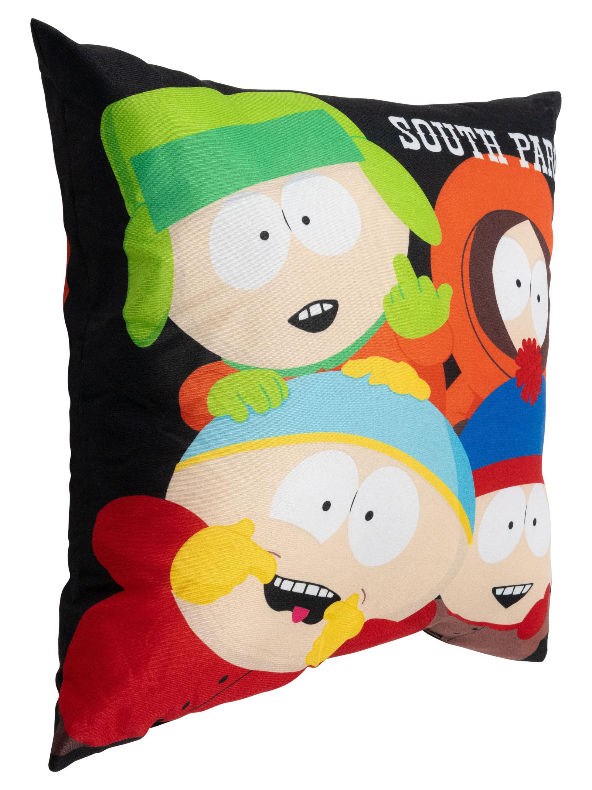 KINDERKISSEN South Park Schwarz 40 x 40 cm - Schwarz, Textil (40/40cm) - United Labels