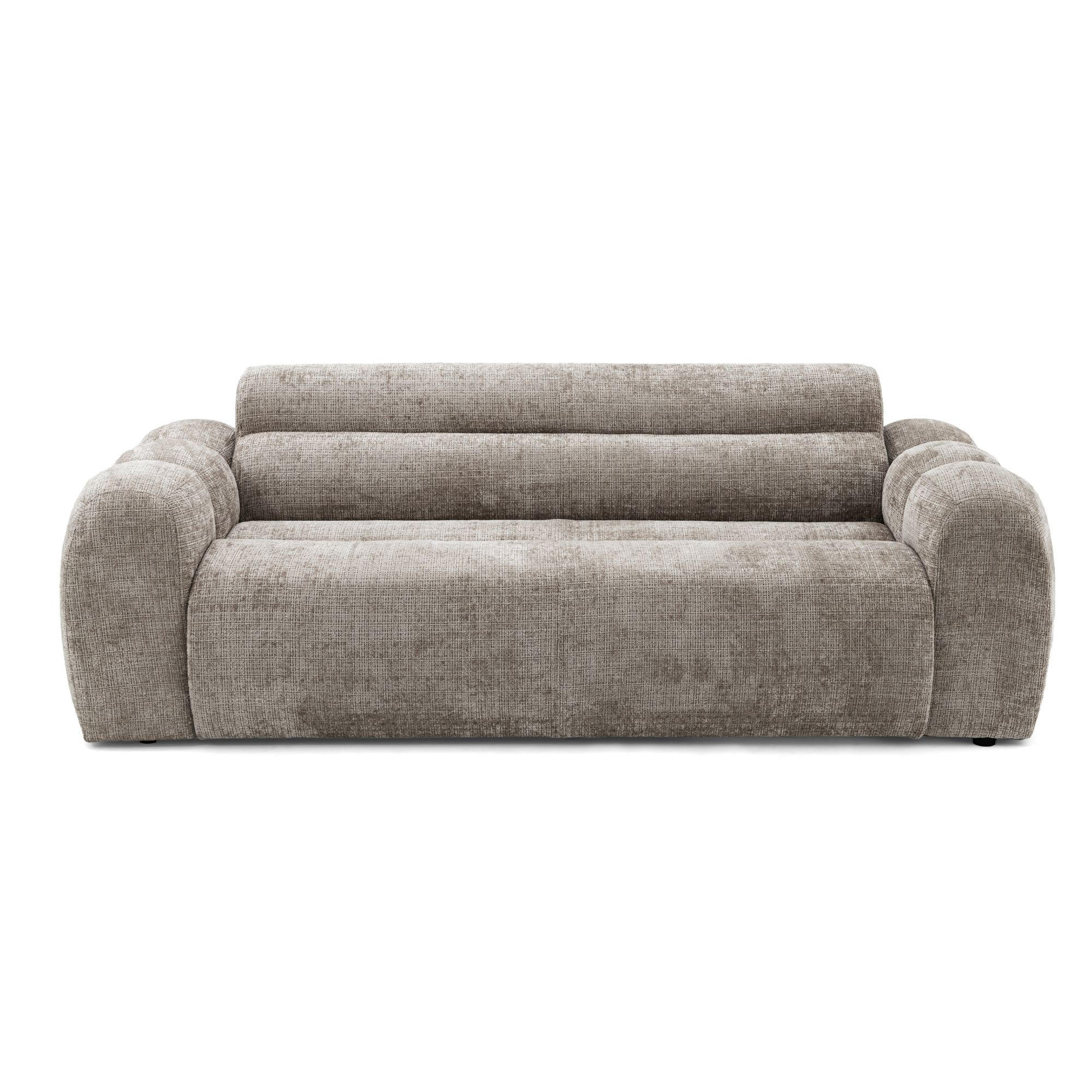 Muffo 2-Sitzer Braun 213x75x95 cm