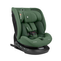 KINDERSITZ i-Size i-Hike dunkelgrün (40-150 cm) Isofix, 360° drehbar, verstellbar - Grün, Kunststoff (44/58/53cm) - Kikka boo