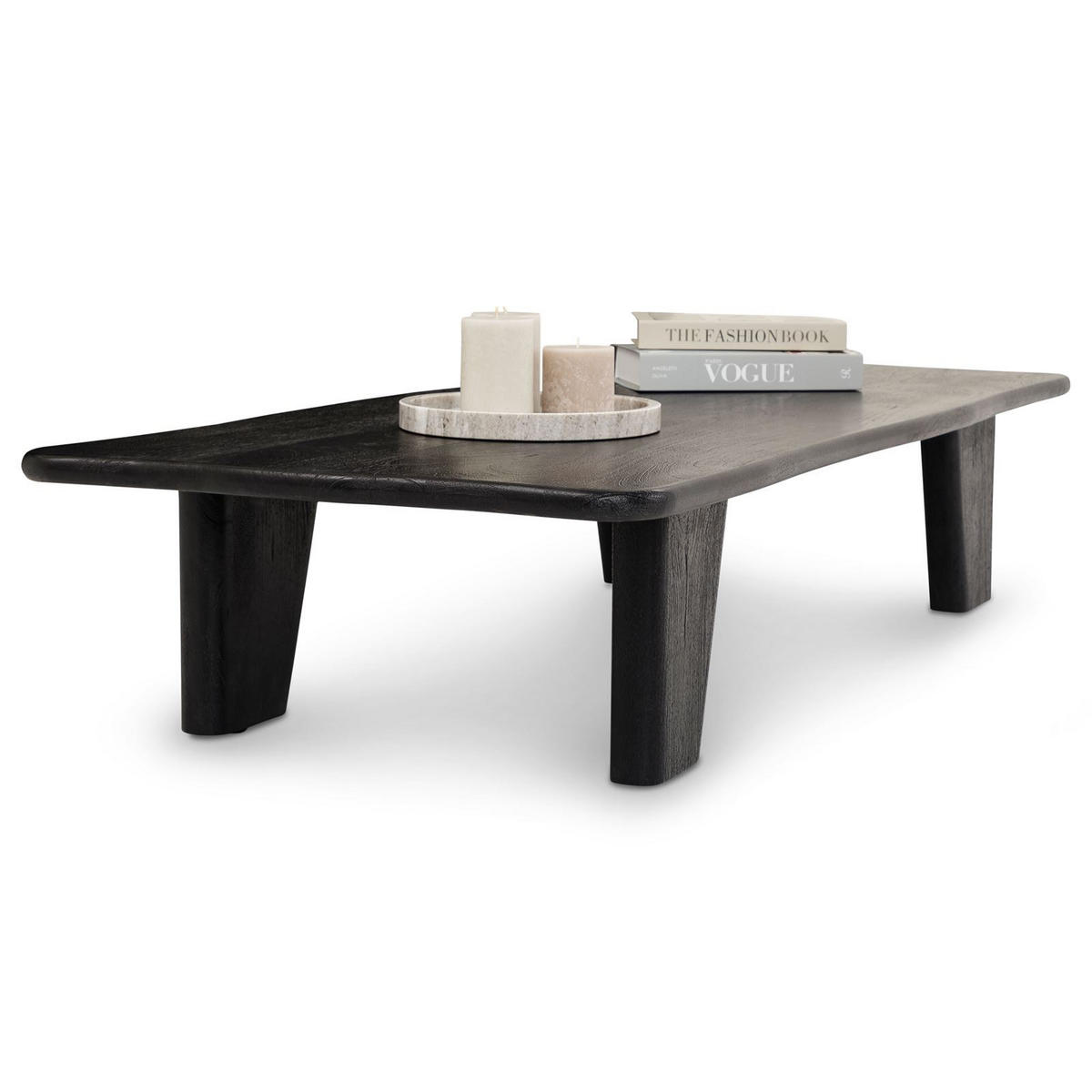 COUCHTISCH BIHAR schwarz - Schwarz, Holz (60/140/27cm) - IDIMEX