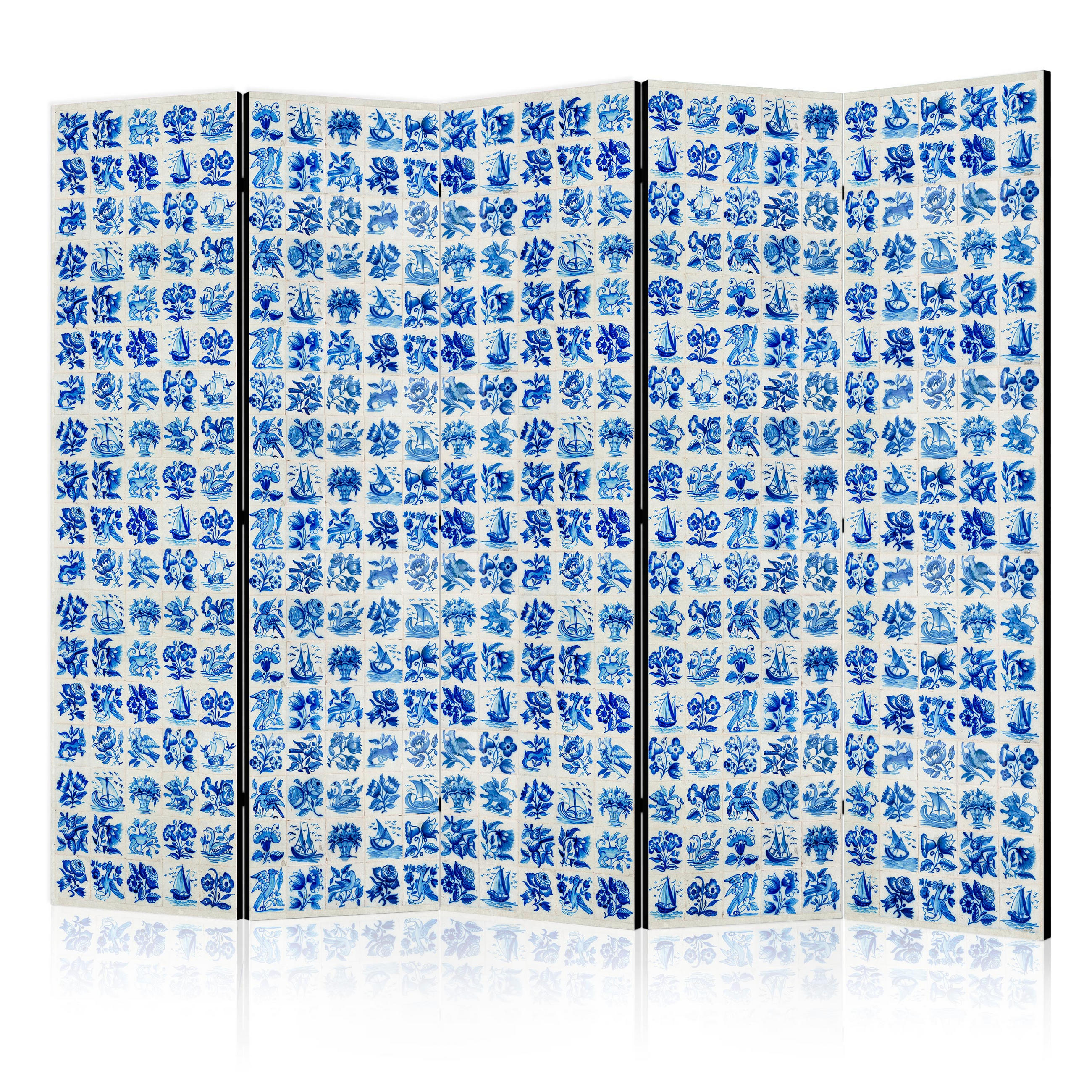 Muralo Paravent Blau 225x172x3 cm