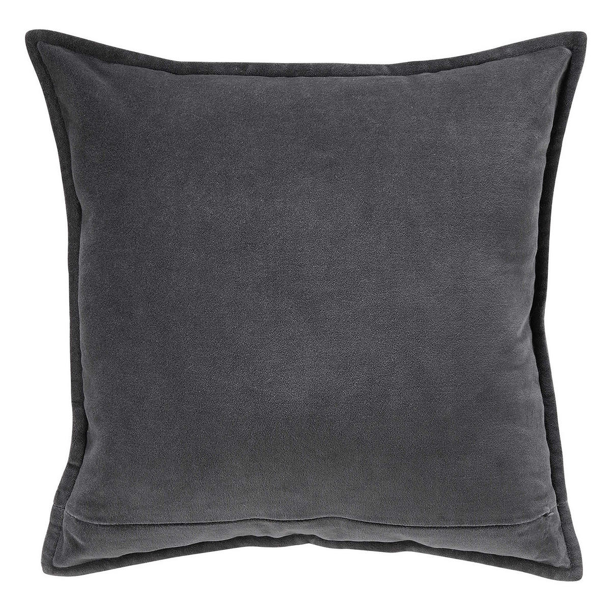 DEKOKISSEN Cotton Velvet - Anthrazit, Textil (45/45cm) - Butlers