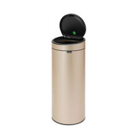 ABFALLEIMER Touch bin New, Metallic Gold, 30 L - Goldfarben, Metall (32.8/76/32.8cm) - Brabantia
