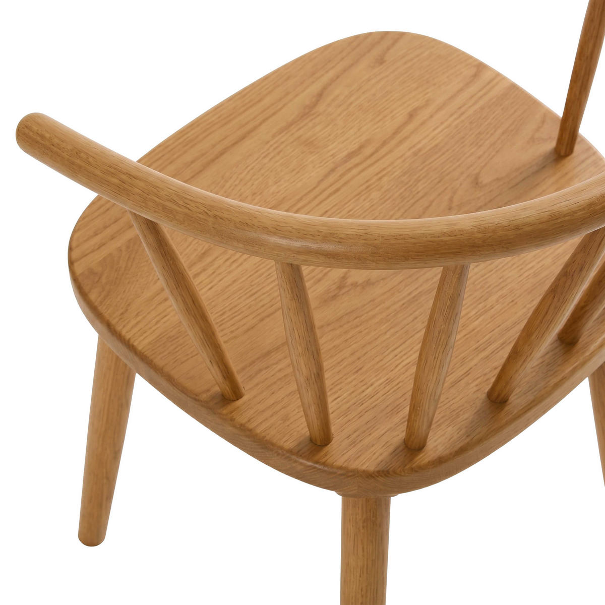 STÜHLE 2-tlg., Beigefarbe - Beige, Holz (44/76/42cm) - Oviala