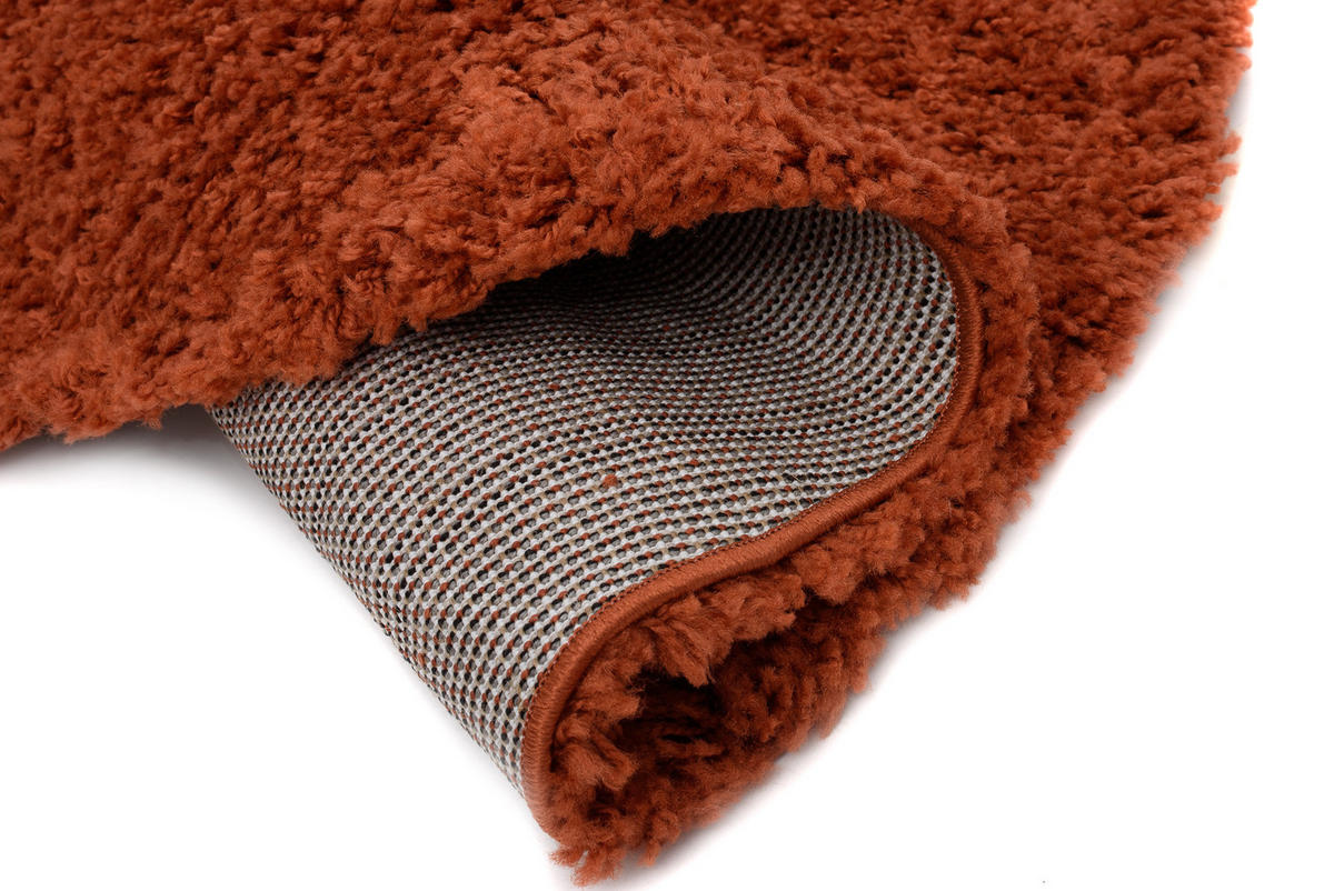 TEPPICH ESSENCE ROUND Terracota 240/240 cm - Orange, Textil (240/240cm) - Tapiso