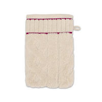 WASCHHANDSCHUH COSY KNITS - Lila/Naturfarben, Textil (20/15cm) - MÖVE