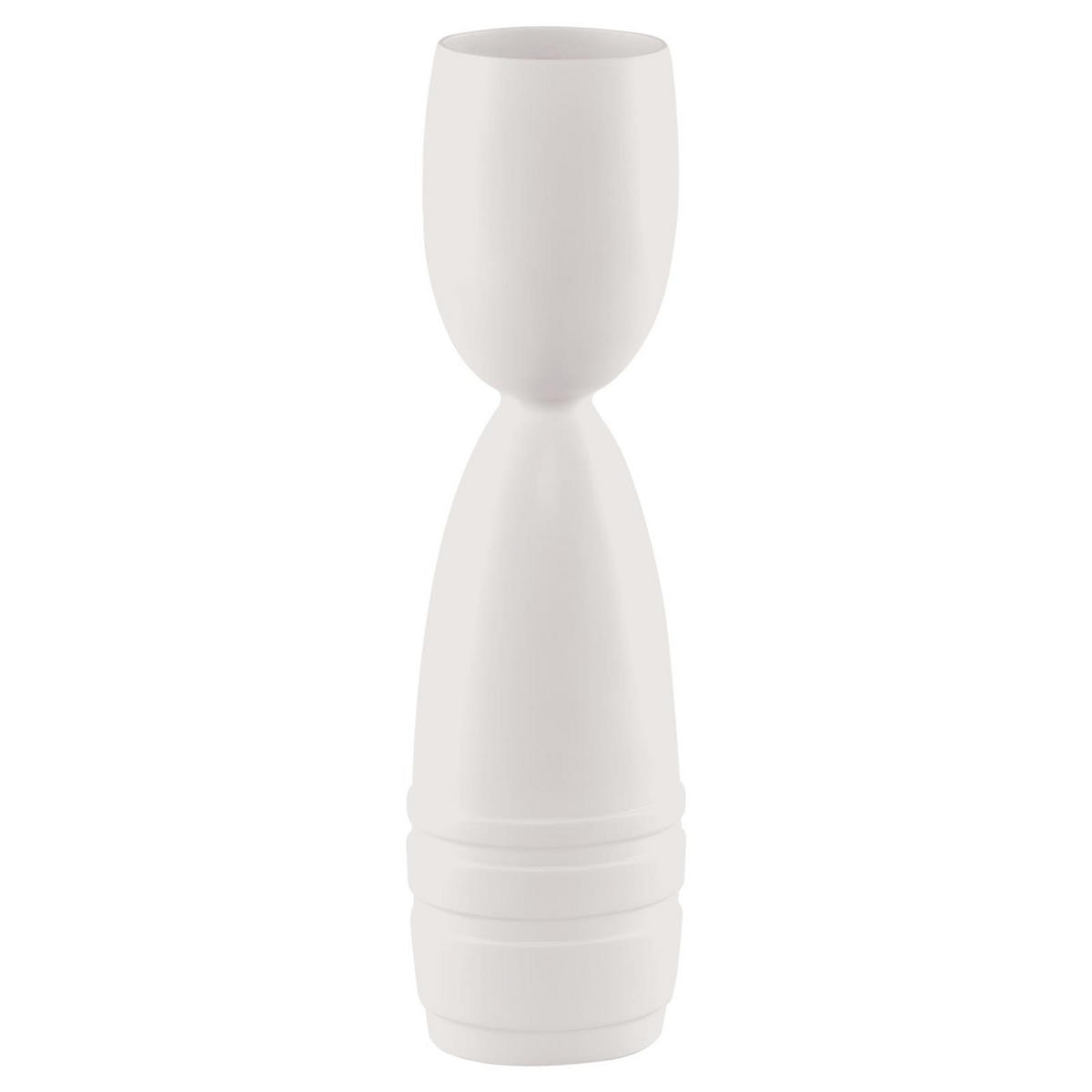VASE "GÜNTHER" Studio 8 Vultus weiß 41 cm - Weiß, Keramik (41cm) - Goebel