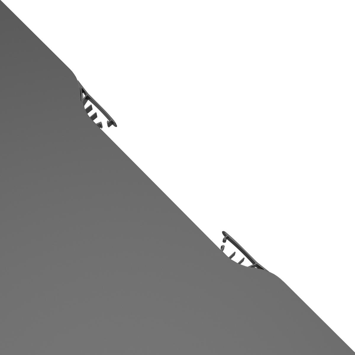 COMPUTERTISCH Salinas - Walnussfarben/Schwarz, Holzwerkstoff/Metall (60/140/119cm) - pro.tec