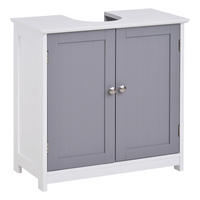 HÄNGESCHRANK Weiß, Grau 1 Stück - Weiß, Kunststoff (60/60/30cm) - GiPP