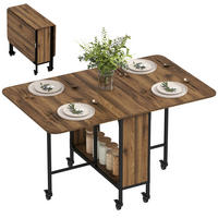 ESSTISCH Braun 1 Stück - Braun, Kunststoff (130/80/74cm) - GiPP