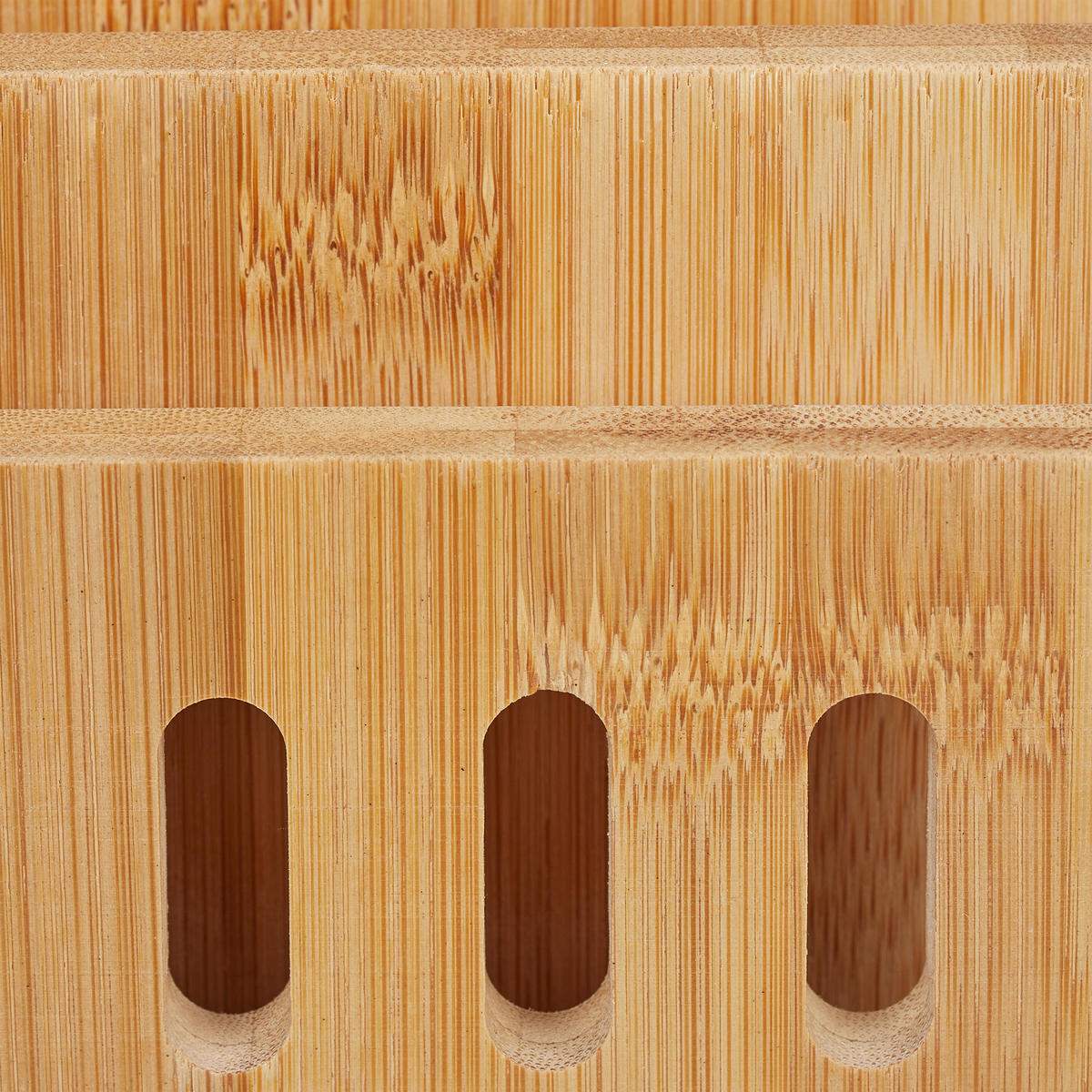 DRŽIAK na papiere - svetlohnedá, drevo (18/13/8cm) - Relaxdays