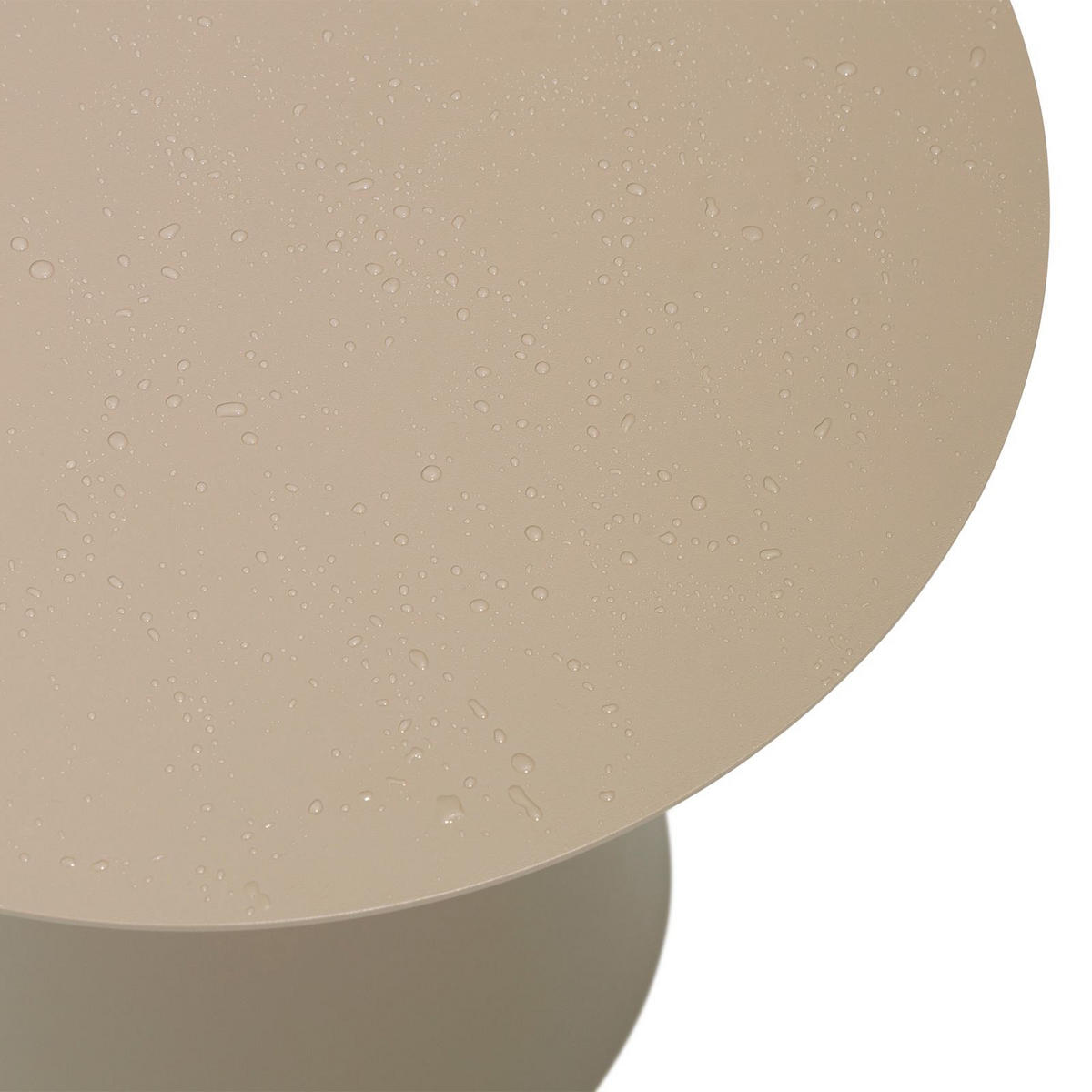 BEISTELLTISCH AURORA - Champagner, Metall (50/50/54cm) - IDIMEX