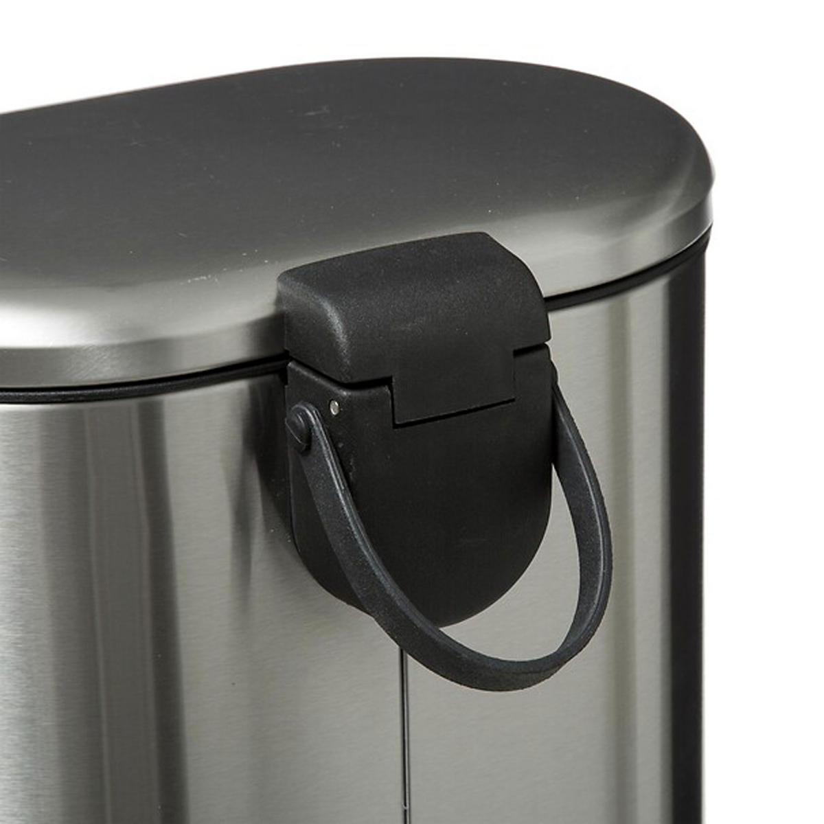 KOSMETIKEIMER Siliflex, Metall, Kunststoff, Silber, 6 L - Silberfarben, Metall (21.5/31.5/24cm) - 5five Simply Smart