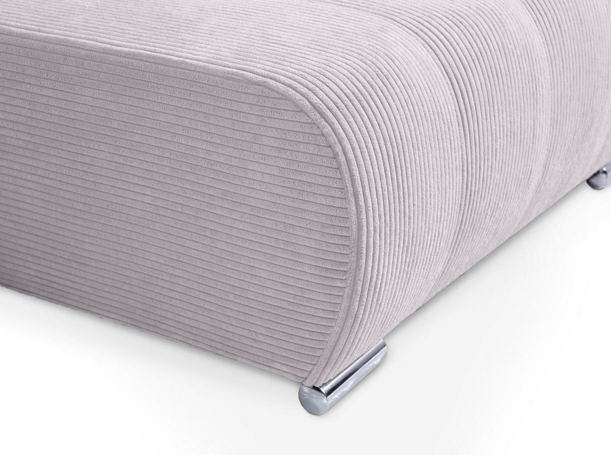 ECKSOFA mit Bettkasten Tragel L, Ecru - Ecru, Textil (185/265cm) - Meblito