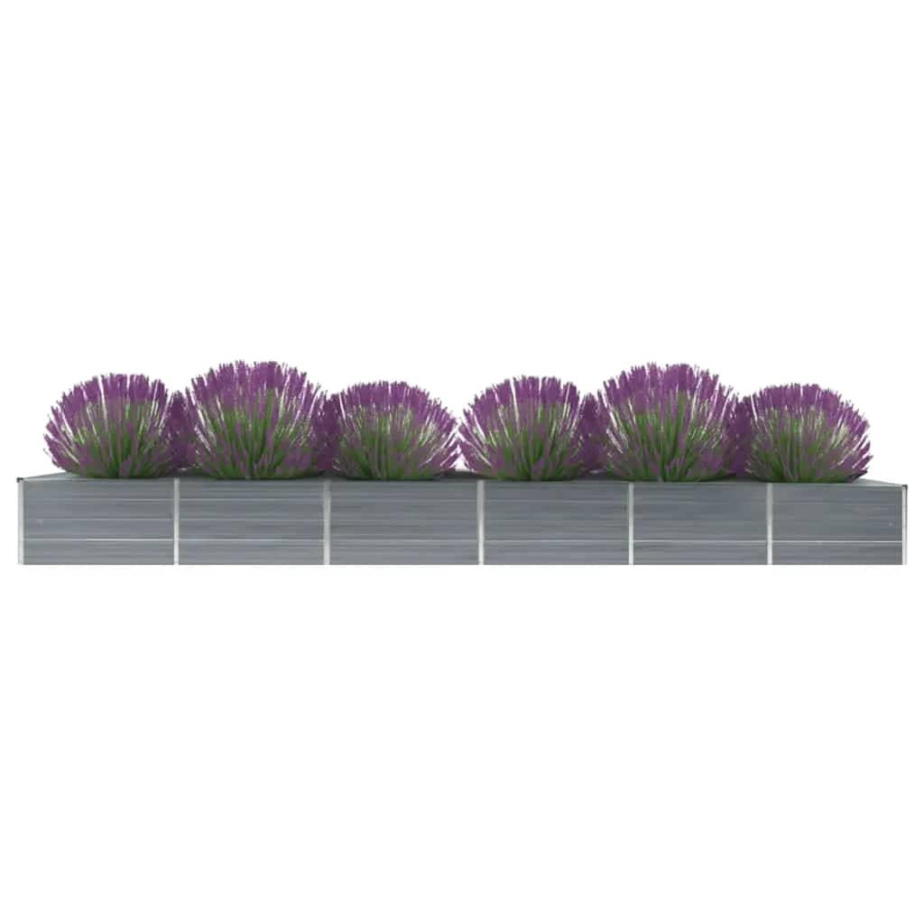Deluke Hochbeet Grau 480x45x80 cm