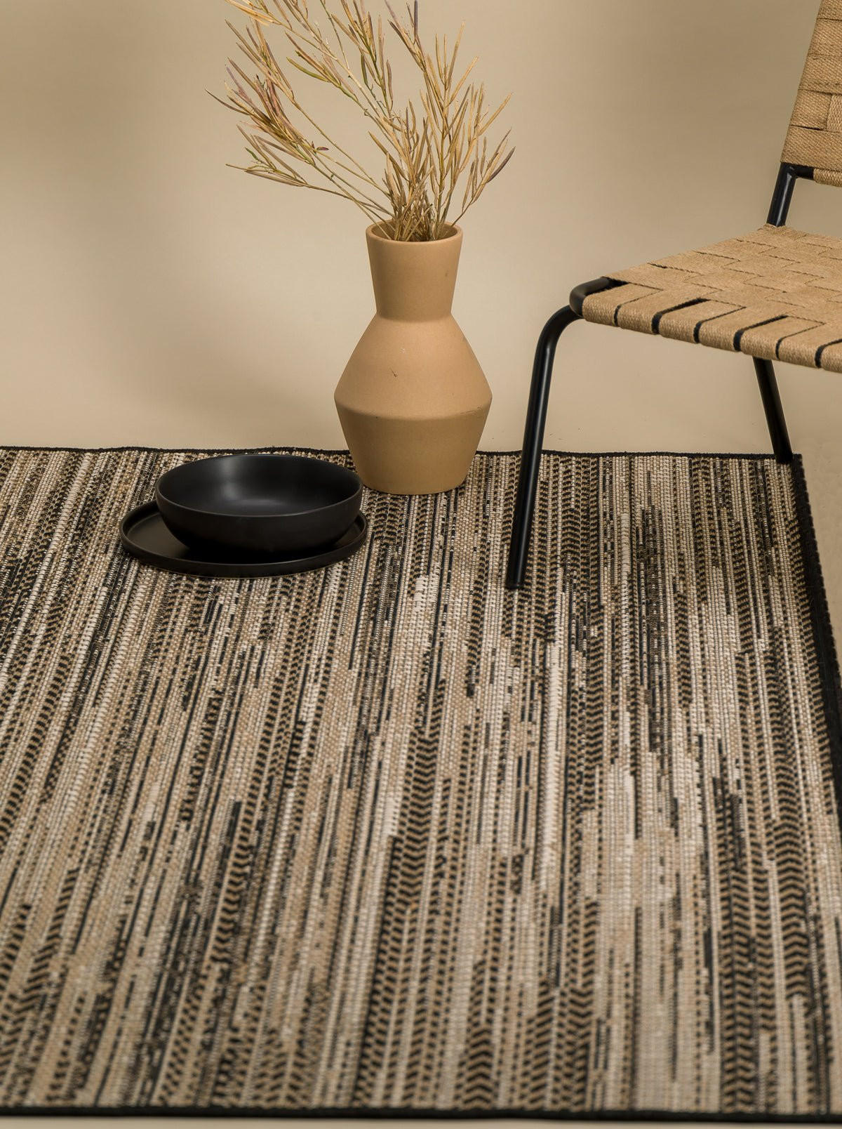 TEPPICH Indoor Outdoor Sanza bruin - Braun, Textil (160/230cm) - AFK Living