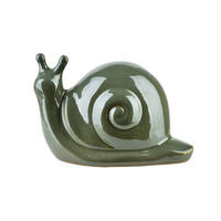 FIGURKA, keramika, zelená, 19x11x11 cm - zelená barva, keramika (12/12/20cm) - Mondex