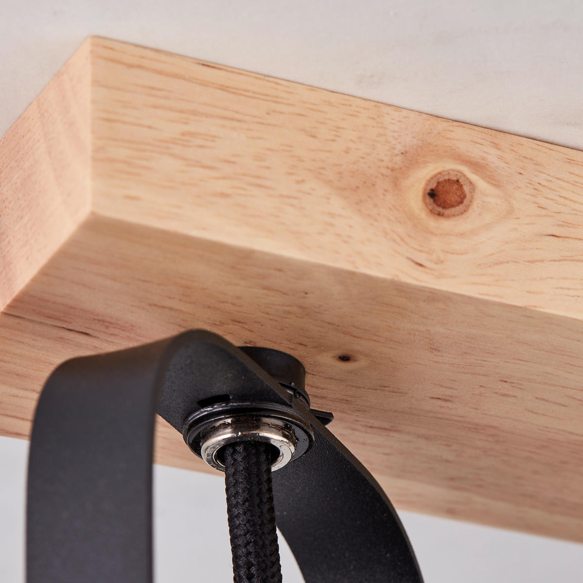 SPOTBALKEN Tronte 99796/86 - Schwarz, Holz (8/37.5/17.5cm) - Brilliant