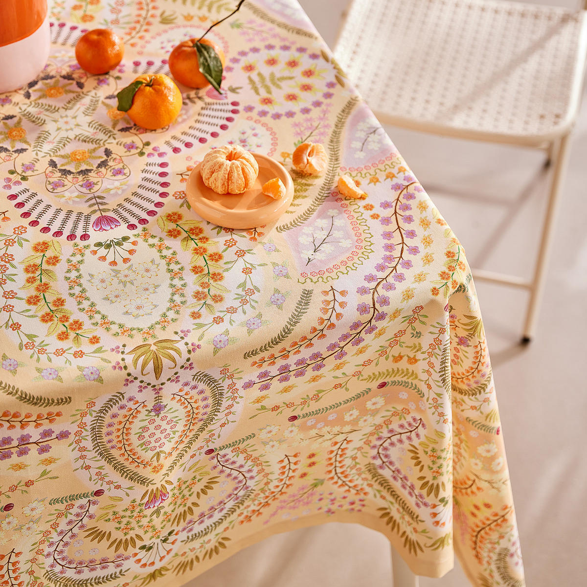 TISCHDECKE Bollywood 250x160 cm - Multicolor, Textil (250/160cm) - Butlers