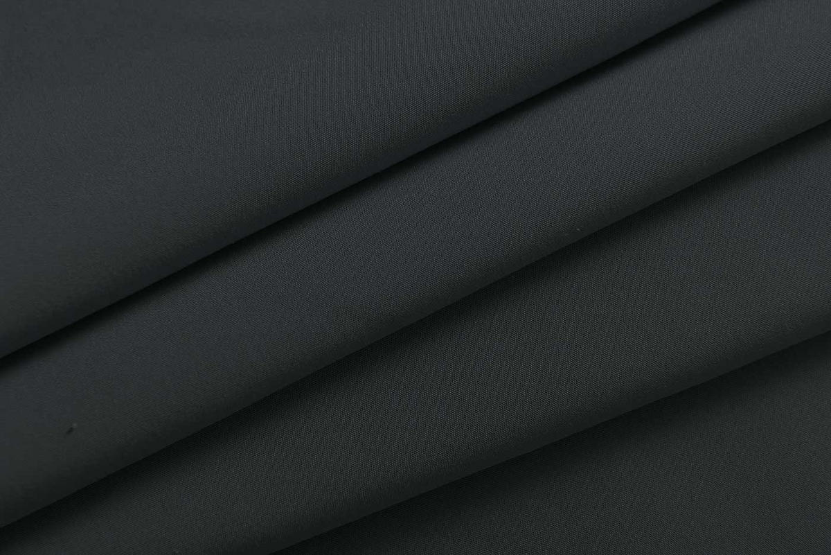 VORHANG 2ER SET HxB 245x60 cm Schwarz - Schwarz, Textil (60/245cm) - Gardinenbox