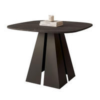 AUSZIEHTISCH ZELO 120/60/76 cm, Schwarz / Grigia Pietra (Steingrau) - Schwarz/Grau, Holzwerkstoff/Metall (60/120/76cm) - Idohome