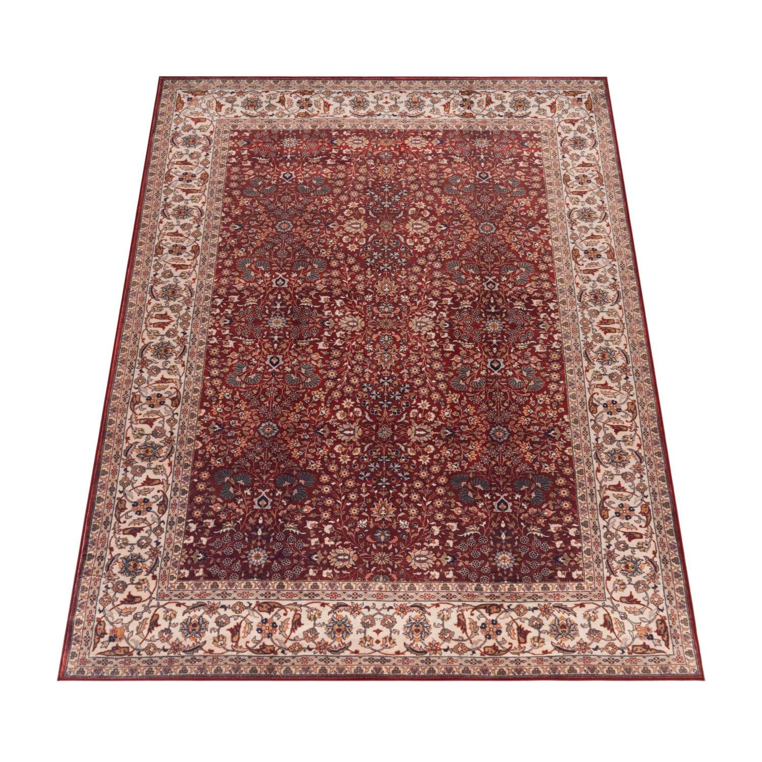 KURZFLOR-TEPPICH SEOUL 452 ROT 120X160 - Rot, Kunststoff (120/160cm) - Paco Home