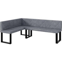 ECKBANK ERIC_U - Grau, Textil (142/196cm) - Meblini