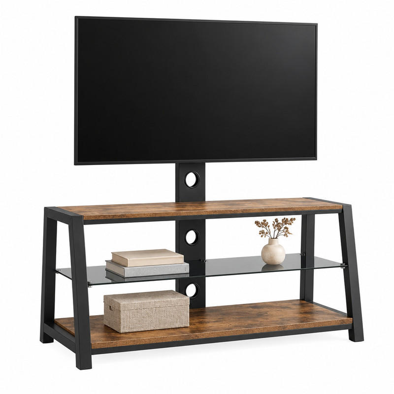Beauniv Tv-Ständer Braun 42x125x116 cm