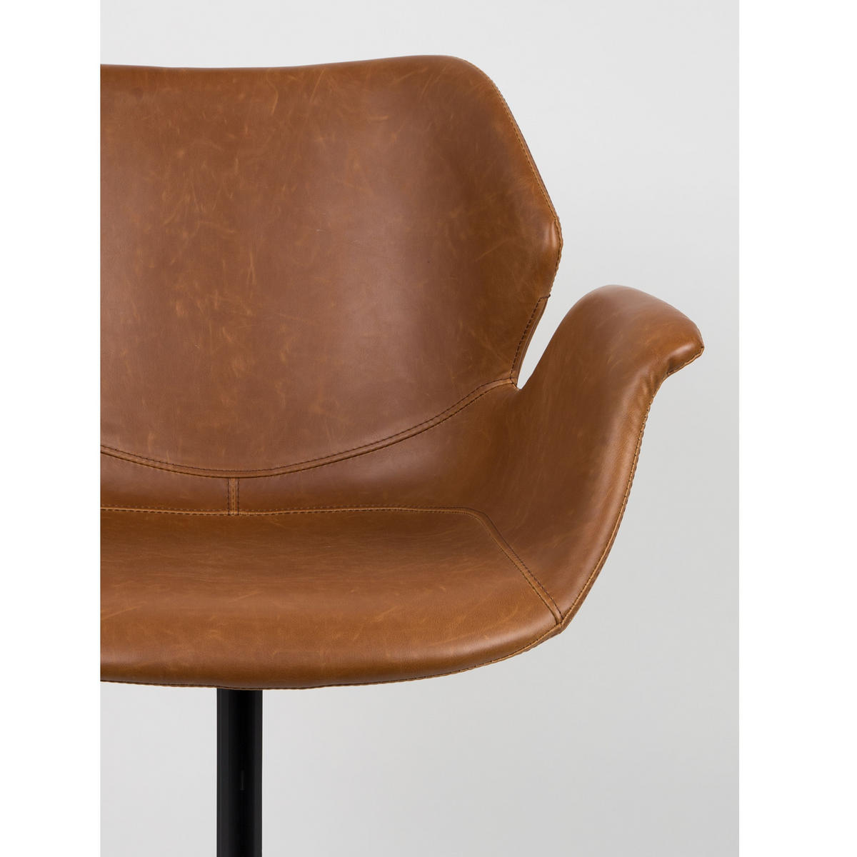 ESSZIMMERSTUHL Nikki Braun - 2 er Set - Braun, Kunststoff (66/80/62cm) - Zuiver