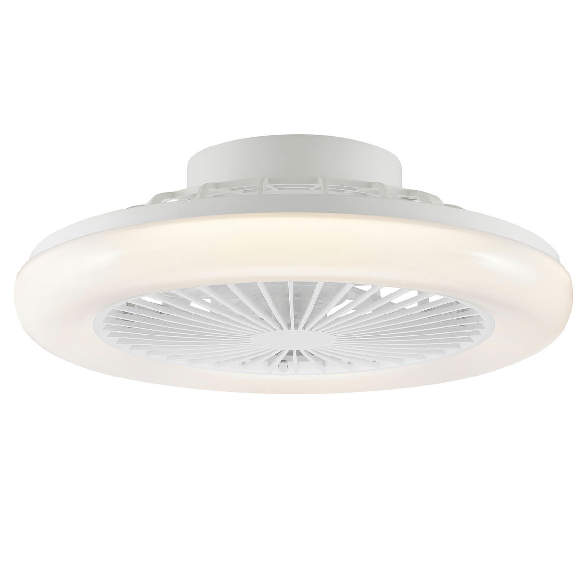 LED DECKENLEUCHTE Montero Weiß 42/42/13,7 cm - Weiß, Metall (42/42/13.7cm) - Brilliant