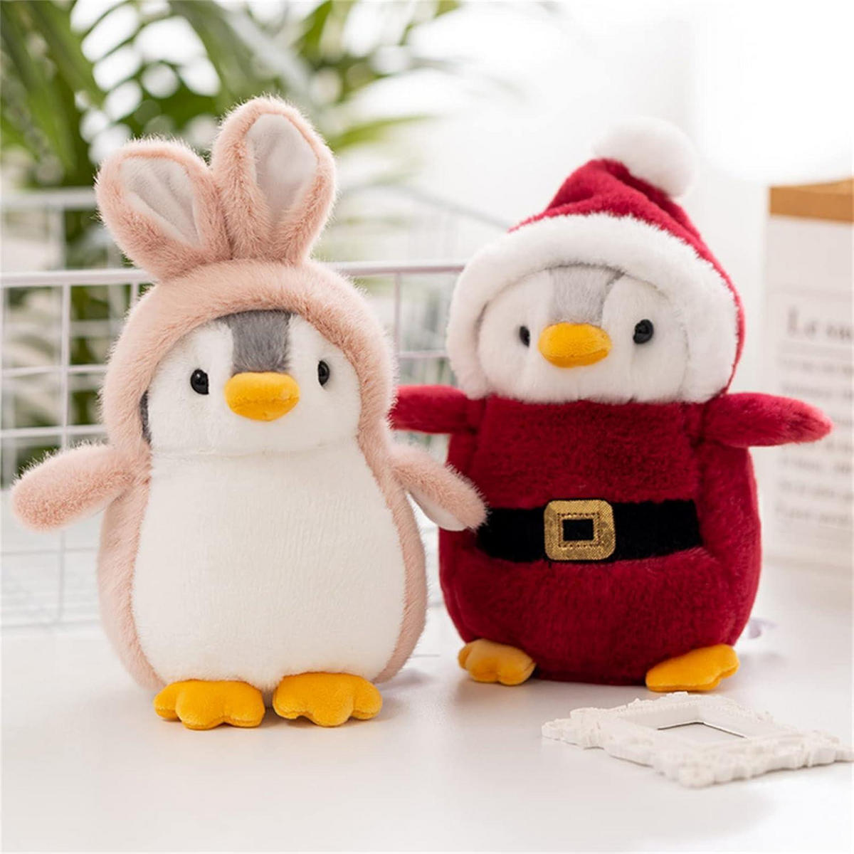 STOFFTIER Pinguin 20 cm Hellrosa - Rosa, Textil (10/20cm)