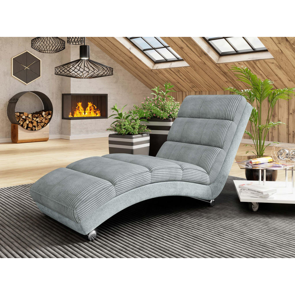 Thumbnail - Mirjan24 Sessel, Grau, Holz, Rechteckig, 62x84x180 cm, Wohnzimmer, Sessel, Relaxliegen