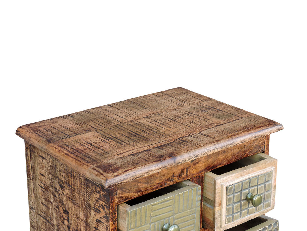 KOMMODE Ivar Holz Mehrfarbig 110x50x35cm - Multicolor, Holz (50/110/35cm) - DELUKE