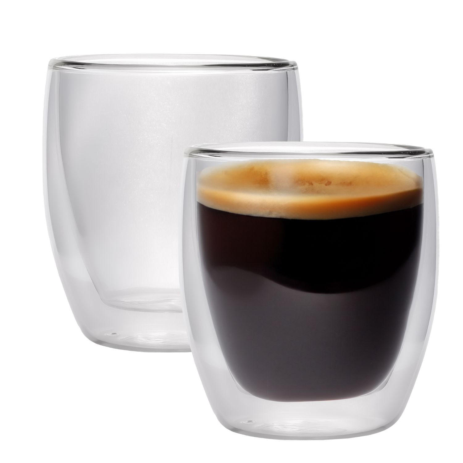 Intirilife Kaffeeglas Transparent