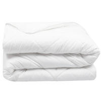 BETTDECKE, 135x200 cm, 50% Polyester, 50% Baumwolle, Weiß - Weiß, Textil (135/200cm) - Zollner