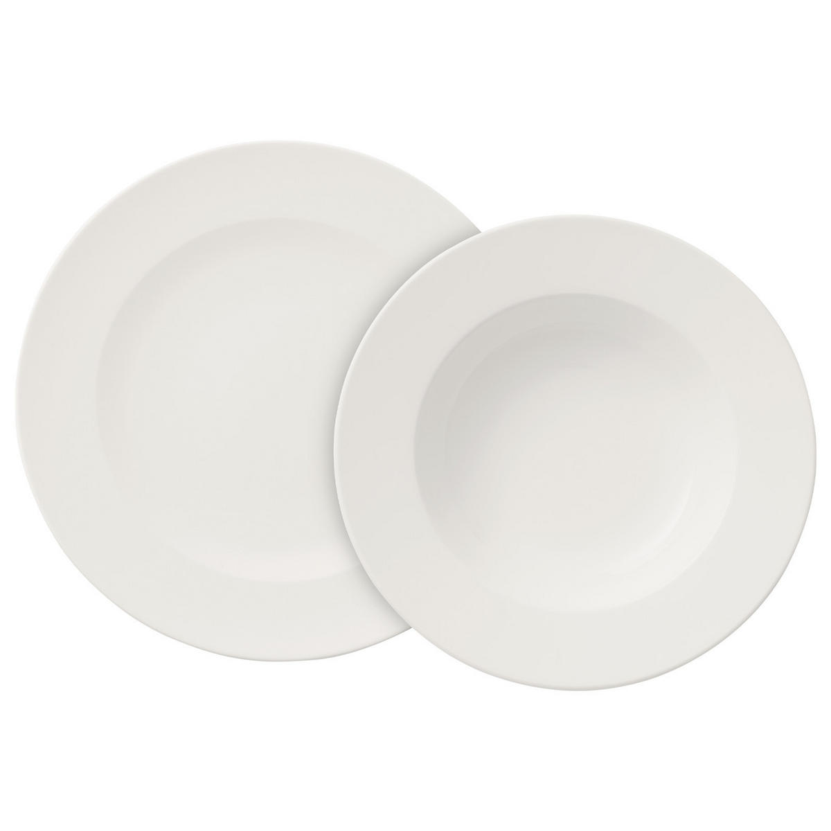 GESCHIRR For Me weiß 8-tlg. - Weiß, Keramik (2/2/2cm) - Villeroy & Boch