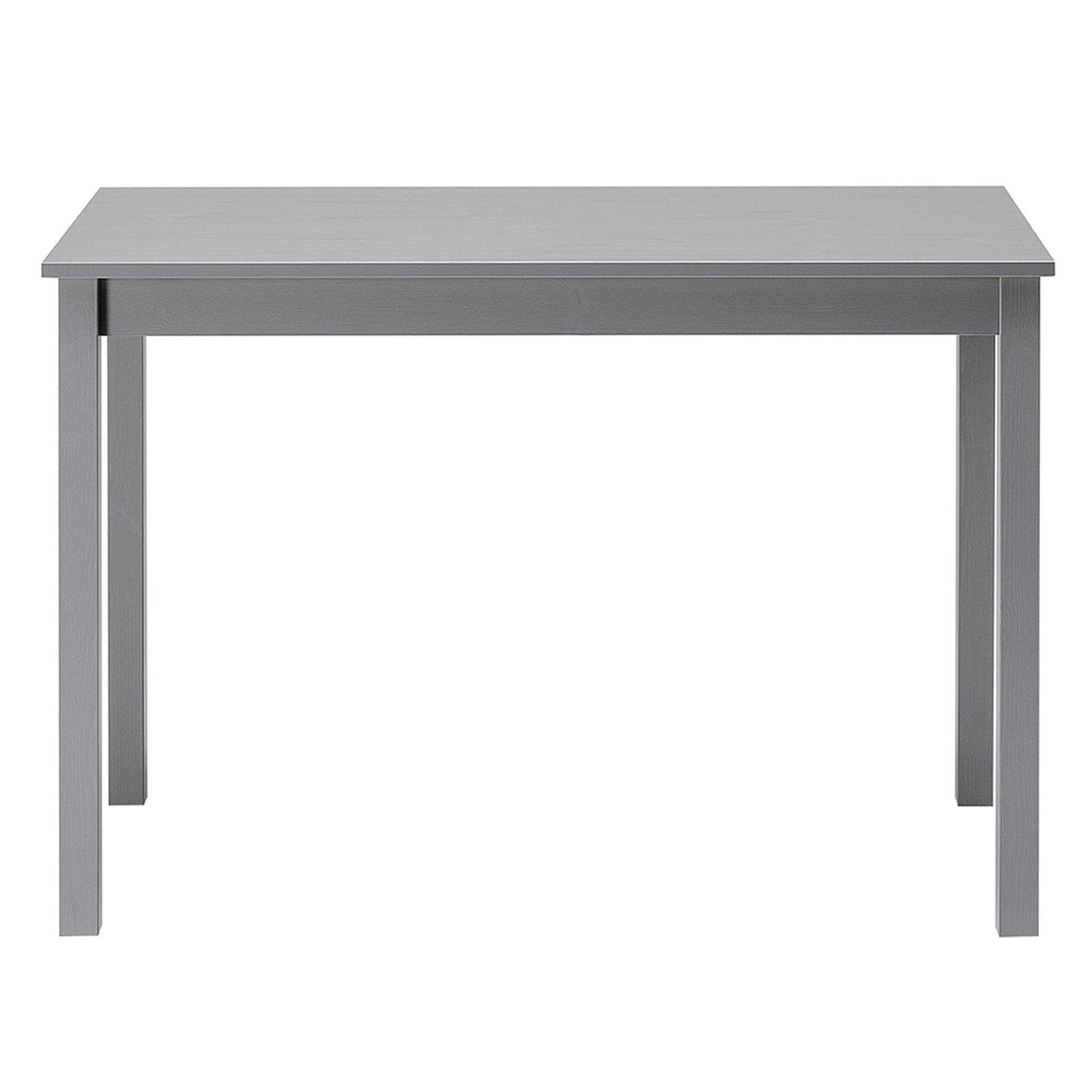 SCHREIBTISCH Massivholz 60/110/75 cm - Grau, Holz (60/110/75cm) - hagge home