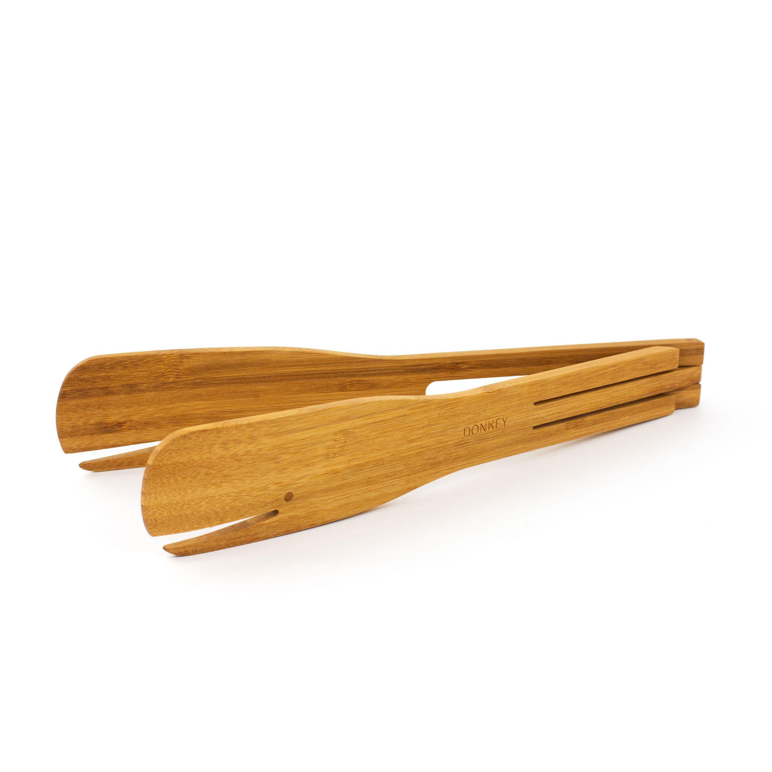 KÜCHENZANGE Moby Dick, Bambus, Braun, 30.5 cm - Braun, Holz