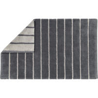 BADTEPPICHE BALANCE STREIFEN 1008 ANTHRAZIT - 73 - Grau, Textil (60/100cm) - Cawoe