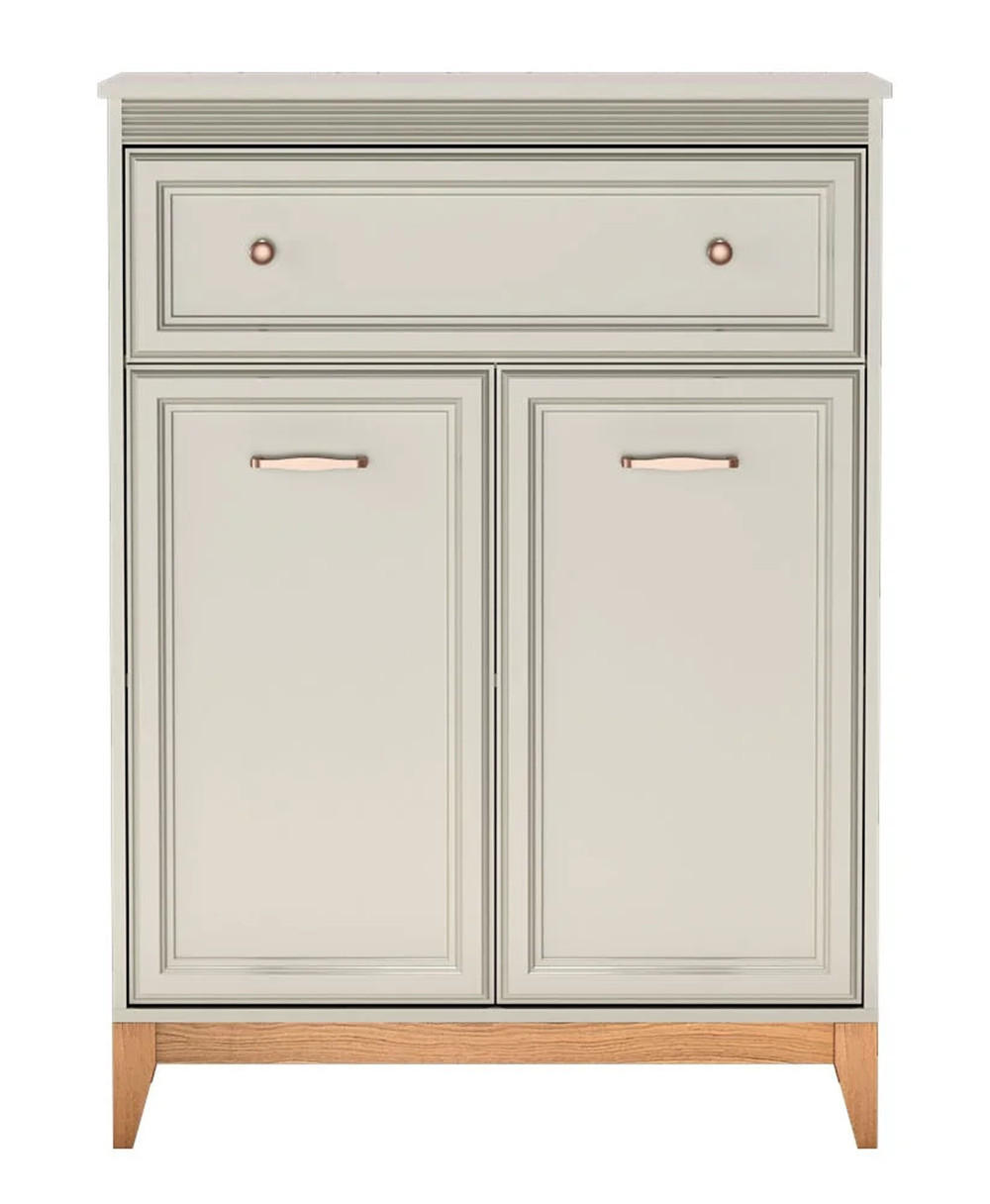 KOMMODE WINDSOR W-4 - Kaschmir, Holzwerkstoff (92/126/41cm) - Meblini